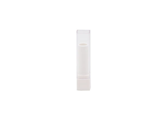 Witte Plastic Duidelijke Rekupereerbare Navulbare Lege de Lippenstiftbuis van 5g